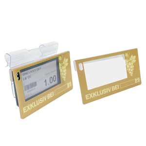 Supermarket Customization ESL <b>Plastic</b> Price Tag Label Clips Holders With Display <b>Hook</b> - Product Image 2