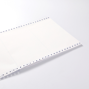 Giấy máy tính Giấy liên tục Nhà máy sản xuất giấy 1 lớp 2 lớp 3 lớp 240x280mm Giấy không cần thanh hóa chất màu xanh lam Chất lượng bản sao tuyệt vời Phiếu máy tính - Product Image 3