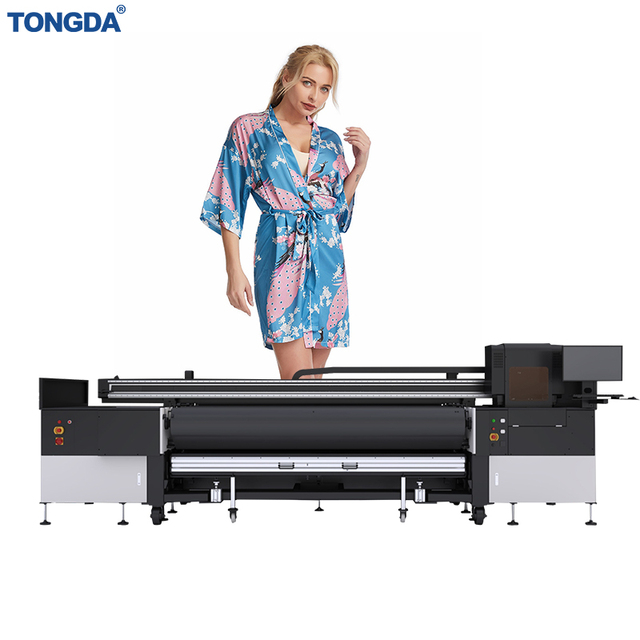 TONGDA Automatic Digital Fabric Printing Machine with Touch Screen Inkjet Printer for All Knitted/Woven Textile Fabrics New