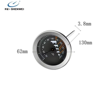 Termometer Digital Bluetooth SW BLACK 2026 dengan Fungsi APP, Tahan Air, Sakelar Timer, Layar LCD, Bahan Plastik