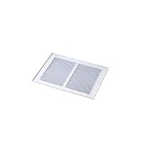 Grille d'aération carrée en plastique pour système CVC, grille de climatisation 3SL1406, installation au sol, aérateurs CVC