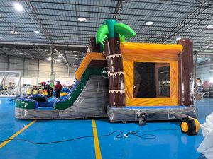 Promotion : Château Gonflable Commercial en PVC pour Extérieur, <span class=keywords><strong>Piscine</strong></span> à Balles, Équipement de Jeu Souple, Combo Château Gonflable et <span class=keywords><strong>Maison</strong></span> de Rebond - Product Image 4