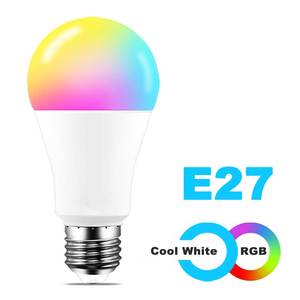 Bombilla <span class=keywords><strong>inteligente</strong></span> Wifi Alexa Google Homekit con altavoz B22 E27 regulable Rgb Control por voz de <span class=keywords><strong>Siri</strong></span>, 15w Ac 110v 220v - Product Image 3