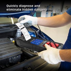 Analyseur de batterie automobile professionnel KW720 avec imprimante intégrée 6V-24V pour GEL AGM plomb-acide <span class=keywords><strong>EFB</strong></span> et Lithium - Product Image 3