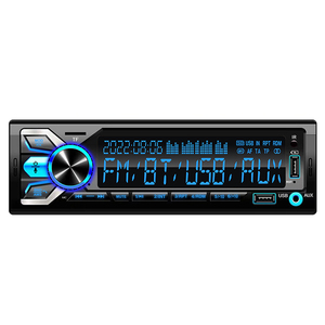 Radio de coche con control remoto Lcd grande con Usb Sd Bluetooth manos libres llamada coche REPRODUCTOR DE Mp3 - Product Image 5