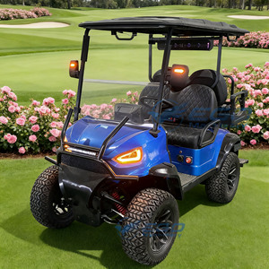 New Custom 4-Seater Electric Off-Road Golf Cart 48V 60V <b>72V</b> Lithium/Lead-Acid <b>Battery</b> Made in China - Product Image 2