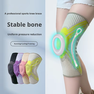 Genouillère de protection pour hommes et femmes Manchon de compression flexible pour le sport Course à pied Fitness Récupération des blessures Utilisation quotidienne en extérieur - Product Image 3