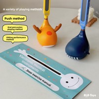 Cute Cartoon Tadpole Electronic Guitar ABS Plastic Musical Instrument for Playing Guitar 14 Years & up
