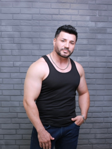 Kaos Kasual Pria Grosir 100% Katun Tanpa Lengan Lembut Bernapas Pakaian Olahraga Gym Fitness Pabrik OEM - Product Image 3