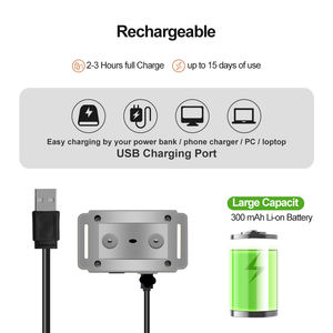 एक मजान शीर्ष विक्रेता एंटी-बार्क कॉलर इलेक्ट्रिक कुत्ते छाल विरोधी कॉलर - Product Image 4