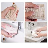 Sac de savon en Sisal naturel 2022 Offre Spéciale écologique avec cordon de serrage pour bain-douche