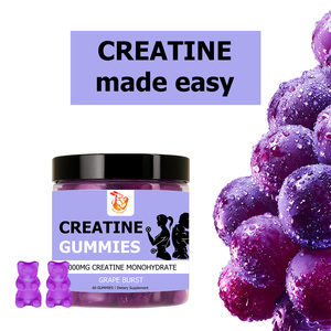 Hot Selling Grape Burst Flavour <b>Creatine</b> Gummies with <b>Creatine</b> Monohydrate Supports Improves Absorption Rates In the Body - Product Image 6