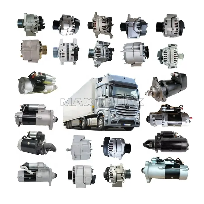 Pièces de camion Maxtruck Système électronique Plus de 10000 articles Alternateur et démarreur pour MERCEDES BENZ Actros / Axor / Atego