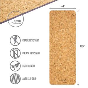 Tùy Chỉnh In Nút Chai Thảm Yoga Du Lịch Tập Luyện Sinh Thái Thân Thiện Với Cao Su Tự Nhiên <span class=keywords><strong>Mat</strong></span> Nguồn Cung Cấp Với Dây Đai Và Túi Cho Tập Thể Dục Yoga - Product Image 4