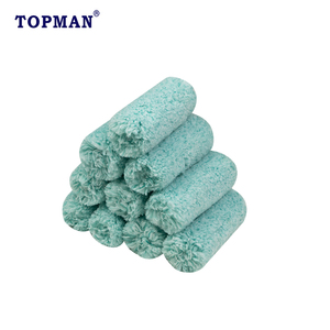 <span class=keywords><strong>Rodillo</strong></span> de Microfibra Premium de Pelo <span class=keywords><strong>Largo</strong></span> de 4 Pulgadas Topman Industrial con Menos Pelusas <span class=keywords><strong>para</strong></span> Pinturas y Lacas de Pared, Compatible con OEM - Product Image 5