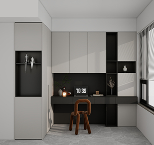 Tavolo da studio in legno con cassetti e armadi per mangiare all'ingrosso scrivania moderna per studenti di lusso - Product Image 5