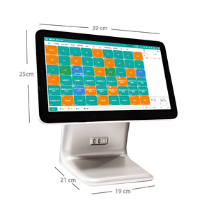 Pos Windows 15.6 inch hệ thống POS tất cả trong một tiền mặt đăng ký Máy thanh toán cho doanh nghiệp nhỏ cảm ứng POS hệ thống bán lẻ thiết bị đầu cuối - Product Image 2