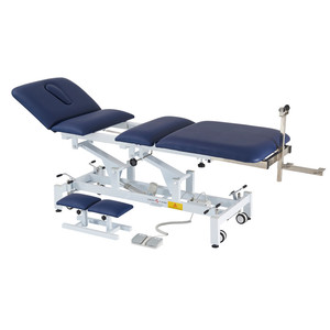 Cổ tử cung kéo Physio điện cột sống giải nén kéo chiropractic bảng điều trị nắn xương gỗ kéo bảng - Product Image 2
