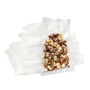 حقيبة HENEPACK القابلة للتحلل الحيوي مخصصة الشفافة للتغليف والتفريغ بلاستيك نايلون لتخزين الطعام