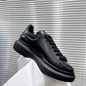 Zapatos Deportivos Formales para Mujer, para Caminar/Correr, con Parte Superior de PU y Cuero Sintético, Cierre de Cremallera, Duraderos - Product Image 1