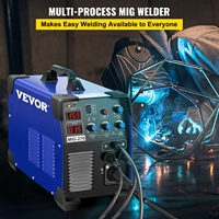 VEVOR Poste à souder MIG 270 A, Poste à souder 3 en 1 MIG TIG Arc, Poste à souder TIG, Poste à souder Lift ARC, Poste à souder MMA à électrode, Inverter DC IGBT