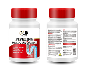 Xin Juke Déboucheur en poudre durable 300g, 50%-80% d'ingrédients actifs pour les bouchons tenaces, toilettes, tuyaux de douche, désodorisant - Product Image 1