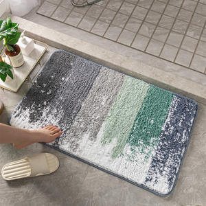 Cachemira como alfombra simple para el hogar alfombra para el suelo baño absorción <span class=keywords><strong>de</strong></span> agua antideslizante alfombra para el suelo del inodoro - Product Image 3