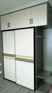 Armario de Madera Moderno y Duradero con Puerta Corredera para el Hogar, Hoteles, Dormitorio Funcional, Armario para Ropa, Uso General, Muebles para el Hogar - Product Image 2