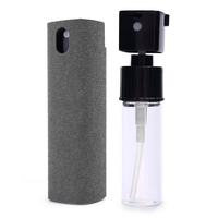 Portable 2 en 1 téléphone écran nettoyant vaporisateur ordinateur Mobile dépoussiéreur outil microfibre chiffon pour iPhone iPad Apple polonais