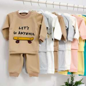 Venta Directa de Fábrica SIN Marca TZ-053 Conjuntos de Ropa Unisex de Algodón de 0 a 12 Años Liquidación al por Mayor Precio Bajo Lote Mixto de Ropa en Stock - Product Image 3