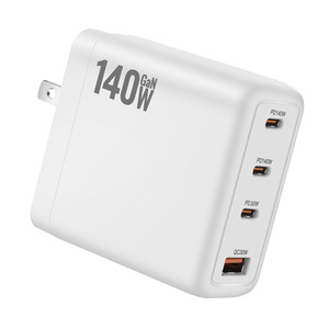 <span class=keywords><strong>Cargador</strong></span> <span class=keywords><strong>de</strong></span> Pared Plegable Intercambiable con Adaptador <span class=keywords><strong>de</strong></span> Corriente GaN PD 31 Tipo-C <span class=keywords><strong>de</strong></span> 140W con Cabezal <span class=keywords><strong>de</strong></span> Carga PD 31 para <span class=keywords><strong>Apple</strong></span> iPhone, Samsung, Moto, Google, etc. - Product Image 1