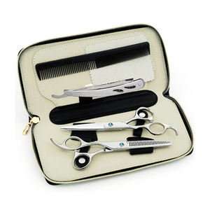 Premium Quality <b>Barber</b> Hair Dressing Kit Salon Hair Cutting Scissors <b>Set</b> Home Hair Cutting <b>Barber</b> Thinning Shears Kit - Product Image 4