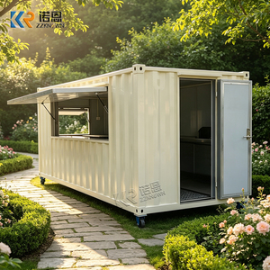 Restoran Kontainer Pengiriman Bisnis Luar Ruangan Premium 40ft Dengan Peralatan Dapur Kelas Komersial - Product Image 2