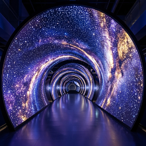 Pantallas LED Interactivas 3D con Precio de Mayoreo, Pantallas de Vídeo LED Curvas en Forma de Túnel, Inmersivas en el Espacio-Tiempo - Product Image 6