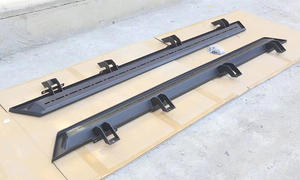 Nuevos pasos laterales de barra de paso Nerf desarrollados para <span class=keywords><strong>Jeep</strong></span> Gladiator <span class=keywords><strong>Mojave</strong></span> JT 2019 2020 2021 2022 <span class=keywords><strong>2023</strong></span> 2024 piezas de carrocería de coche - Product Image 6