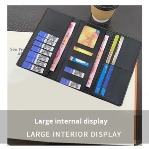 Nueva Cartera de Mujer con Estampado de Pata de Gallo, Monedero Corto de Tres Pliegues, Cartera Larga con Múltiples Ranuras para Tarjetas, Mini Bolso Pequeño para Mujer - Product Image 6