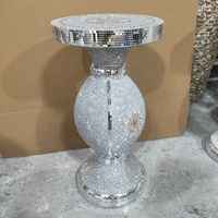 Moderne Grand Luxe Pot Sable Argenté Pot De Fleurs En Fiber De Verre Base de Support