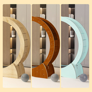 ลู่วิ่งของเล่นแมวคุณภาพสูงทำจาก ABS ใช้ออกกำลังกายแมวฟอร์มาลดีไฮด์เป็น0โครงสำหรับปีนเขาแมว - Product Image 6