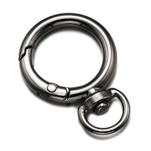 Vòng hình dạng xoay hợp kim tôm hùm mùa xuân móc có thể mở ra vòng chìa khóa móc nối Dog chuỗi khóa cho DIY đồ trang sức làm - Product Image 2