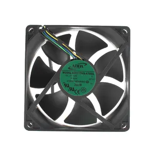 ADDA-Lüfter AD0912UX-A7BGL 9225 DC 12V PWM-Temperatur regler 92*92*25mm drehzahl regulierender Axial kühl ventilator für Schrank