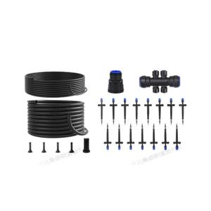 Kit d'irrigation goutte à goutte 59FT18M en PVC ABS noir flexible, système d'arrosage automatique pour plantes d'extérieur - Product Image 3