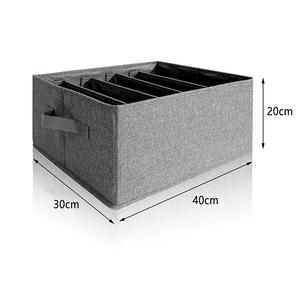 Boîtes de rangement de haute qualité avec cloison et fenêtre Prix usine pour vêtements Livres Cosmétiques Armoire Boîte de rangement - Product Image 2