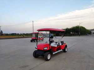 WELIFTRICH Off Road 2 + 2 Kereta Dorong Golf Elektrik Duduk Kereta Dorong Golf Troli Golf dengan Tempat Duduk - Product Image 5