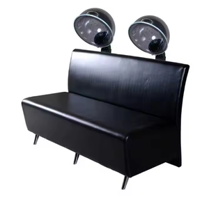 Nouvelles chaises sèche-cheveux deux places de style européen, couleur personnalisée, avec sécheur intégré pour salon de coiffure - Product Image 4