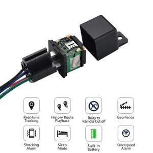 Xe GPS Tracker với điều khiển từ xa Relay dễ dàng để ẩn các thiết bị chuyển tiếp GPS theo dõi với dầu cắt xe gắn máy theo dõi thiết bị