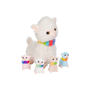 Animaux en peluche mère et bébés personnalisés jouets en peluche mère et enfant jouets en peluche maman créative avec bébés animal en peluche jouet - Product Image 6