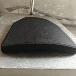 Armure tactique avec télécommande, noire, 30x25cm, <span class=keywords><strong>plaque</strong></span> balistique légère en PE rigide et céramique SIC - Product Image 1