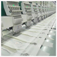 HEFENG Nueva Máquina de Bordar Plana Automática de 9 Colores y 18 Cabezales con Motor Dahao de Alto Rendimiento para Producción a Gran Escala