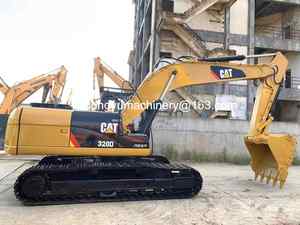 Excavadora de cadenas CAT320D usada original de Japón con motor y bomba, alta potencia de excavación, 1 año de garantía - Product Image 5