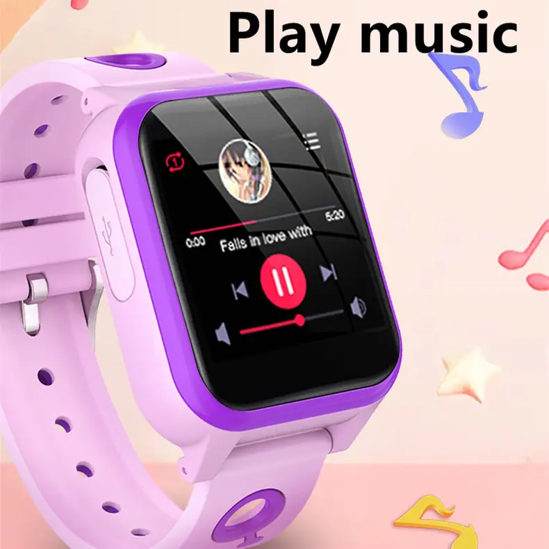 Maxtop Custom Boys Girls Kids Game Watch Waterproof New Touch Children Smartwatch Fitness Tracker Game Kids Smart Watch